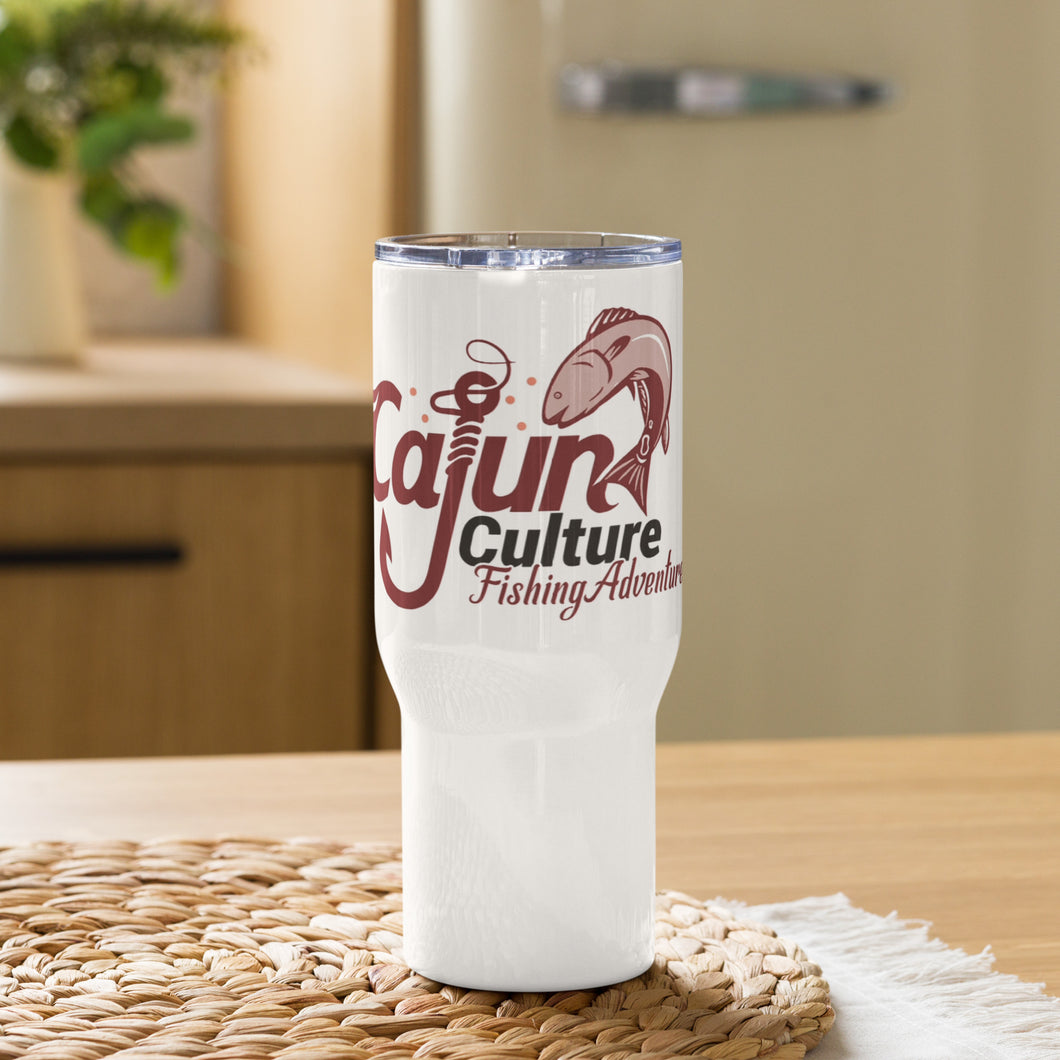 Cajun Culture Travel mug with a handle
